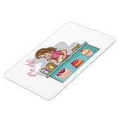 Benutzerdefiniertes flexibles Bild Magnet (Linke Seite)