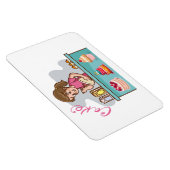 Benutzerdefiniertes flexibles Bild Magnet (Rechte Seite)