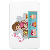 Benutzerdefiniertes flexibles Bild Magnet (Vertikal)