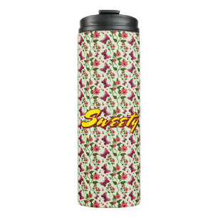 Benutzerdefiniertes florales Schmetterling-Kirsche Thermosbecher