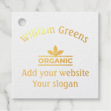 Benutzerdefiniertes Folien-Anhängeretikett