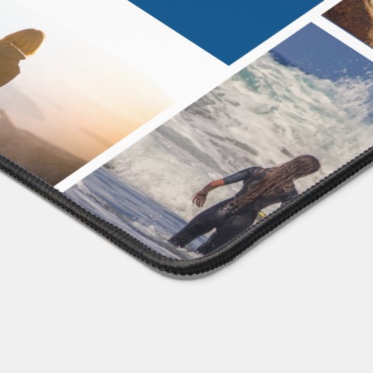 Benutzerdefiniertes Forever Adventing 10 FotoColla Schreibtischunterlage (Ecke)