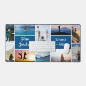 Benutzerdefiniertes Forever Adventing 10 FotoColla Schreibtischunterlage (Tastatur & Maus)