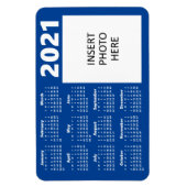 Benutzerdefiniertes Foto 2021 Kalendermagazin Magnet (Vertikal)