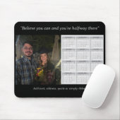 Benutzerdefiniertes Foto 2024 Kalender mit Persona Mousepad (Mit Mouse)