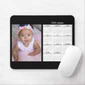 Benutzerdefiniertes Foto 2025 Kalender Personalisi Mousepad (Mit Mouse)