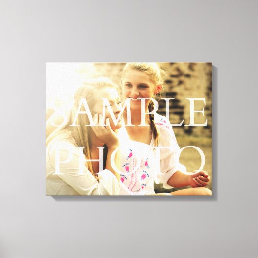 Benutzerdefiniertes Foto 20 x 16 Leinwanddruck (Vorderseite)