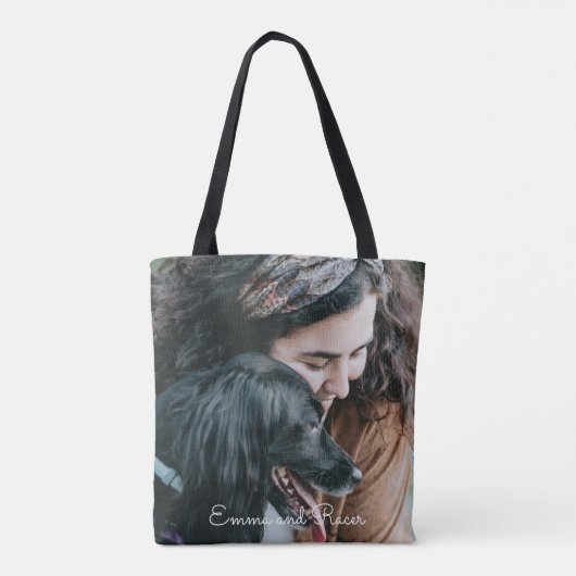 Benutzerdefiniertes Foto 2 Seite Tasche (Rückseite)