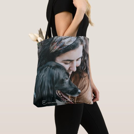 Benutzerdefiniertes Foto 2 Seite Tasche (Von Nahem)