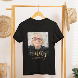 Benutzerdefiniertes Foto 90 und fantastische Gebur T-Shirt