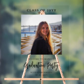 Benutzerdefiniertes Foto Abschluss Willkommenszeic Acrylschild (Neutral)