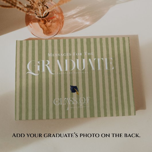 Benutzerdefiniertes Foto-Abschlussgästebuch Gästebuch