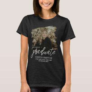 Benutzerdefiniertes Foto-Absolvent T-Shirt