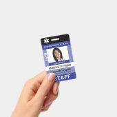 Benutzerdefiniertes Foto-Abzeichen - Bearbeitbar Ausweis (Handheld)