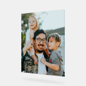 Benutzerdefiniertes Foto Acrylschild (Winkel)