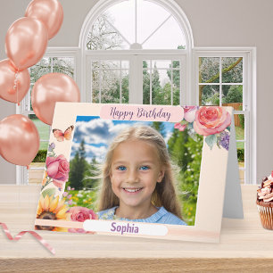 Benutzerdefiniertes Foto Alles Gute zum Geburtstag Karte