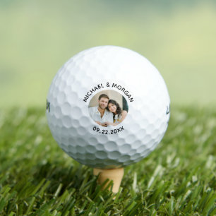 Benutzerdefiniertes Foto-Andenken oder Hochzeitsge Golfball