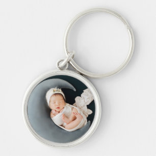 Benutzerdefiniertes Foto-Andenken wertvolles Baby Schlüsselanhänger
