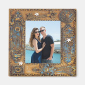 Benutzerdefiniertes Foto Antikes Skelett Schlüssel Magnet (Vorne)