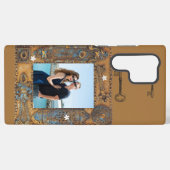 Benutzerdefiniertes Foto Antikes Skelett Schlüssel Samsung Galaxy Hülle (Rückseite (Horizontal))