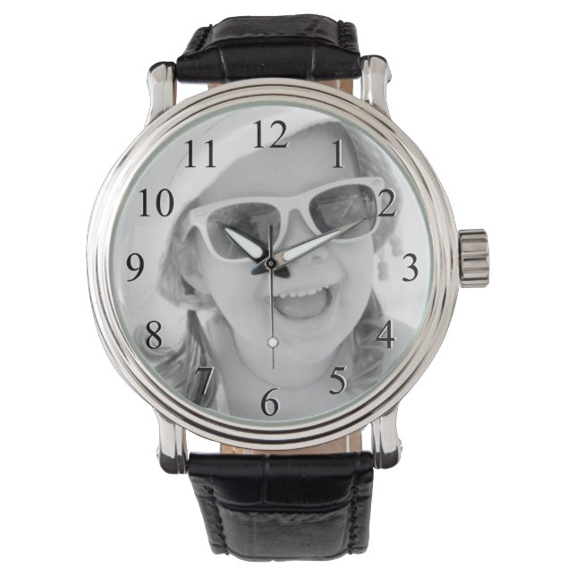 Benutzerdefiniertes Foto Armbanduhr (Vorderseite)