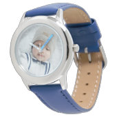 Benutzerdefiniertes Foto Armbanduhr (Schrägansicht)