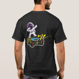 Benutzerdefiniertes Foto Astronaut Mit Mir Selbst T-Shirt