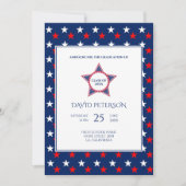 Benutzerdefiniertes Foto auf der Rückseite Einladung (Vorderseite)