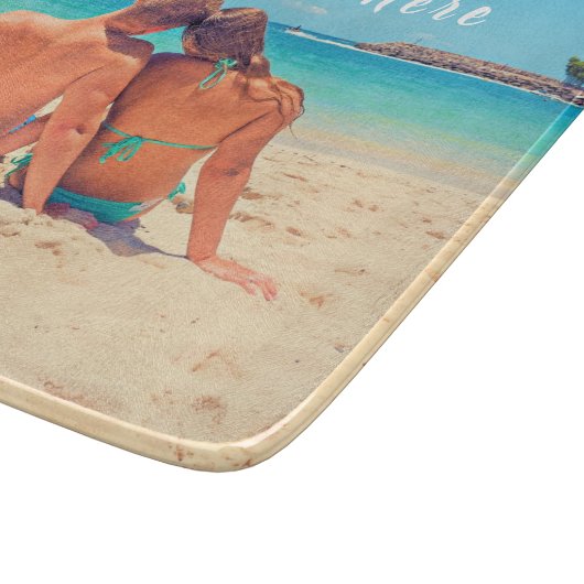 Benutzerdefiniertes Foto Ausschneiden von Fotos un Schneidebrett (Ecke)