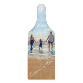 Benutzerdefiniertes Foto Ausschneiden von Fotos un Schneidebrett (Vorderseite)