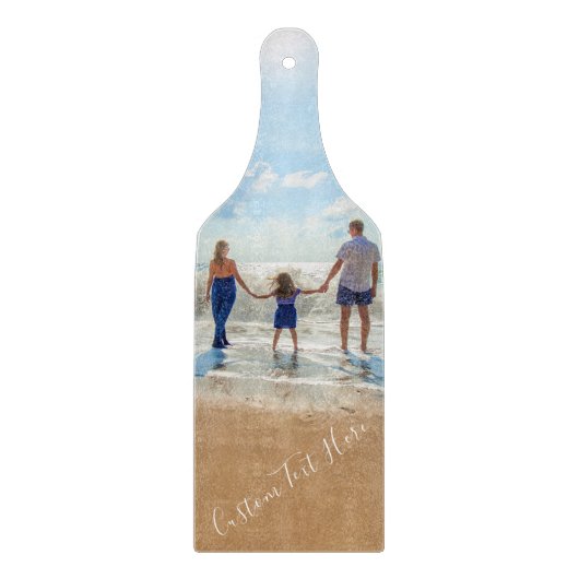 Benutzerdefiniertes Foto Ausschneiden von Fotos un Schneidebrett (Vorderseite)