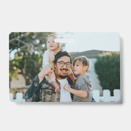 Benutzerdefiniertes Foto Ausweis (Vorderseite)