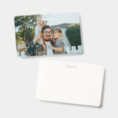 Benutzerdefiniertes Foto Ausweis (Vorder- & Rückseite)