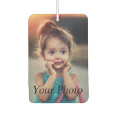 Benutzerdefiniertes Foto Autolufterfrischer (Vorderseite)