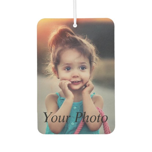 Benutzerdefiniertes Foto Autolufterfrischer (Vorderseite)