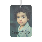 Benutzerdefiniertes Foto Autolufterfrischer (Rückseite)