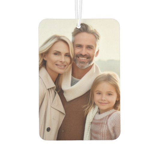 Benutzerdefiniertes Foto Autolufterfrischer (Rückseite)