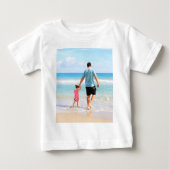 Benutzerdefiniertes Foto Baby T - Shirt Ihre Liebl (Vorderseite)