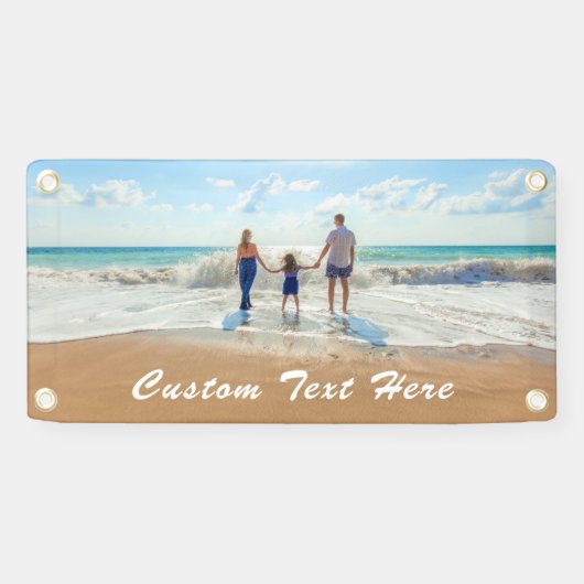 Benutzerdefiniertes Foto-Banner mit Personalisiert Banner (Horizontal)