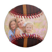 Benutzerdefiniertes Foto Baseball (Rückseite)