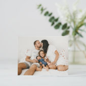 Benutzerdefiniertes Foto Begleitkarte (Stehend Vorderseite)