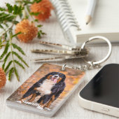 Benutzerdefiniertes Foto-Beileid - Pet Loss - Memo Schlüsselanhänger (Vorderseite rechts)