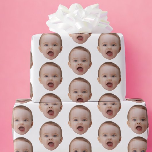 Benutzerdefiniertes Foto, benutzerdefiniertes Foto Geschenkpapier