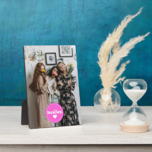 benutzerdefiniertes Foto beste Freundinnen Freunde Fotoplatte