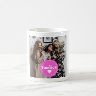 benutzerdefiniertes Foto beste Freundinnen Freunde Kaffeetasse