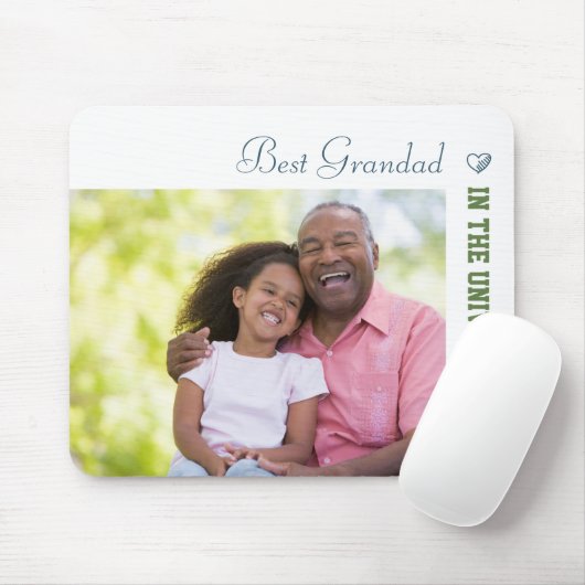 Benutzerdefiniertes Foto - Beste Grandade im Unive Mousepad (Mit Mouse)