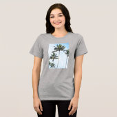 Benutzerdefiniertes Foto Beste Mama je (Eigenes Fo Tri-Blend Shirt (Vorderseite voll)