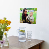Benutzerdefiniertes Foto Beste Mama je Gold-Script Foliendrucke (Ablage(Küche))