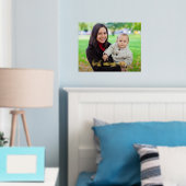 Benutzerdefiniertes Foto Beste Mama je Gold-Script Foliendrucke (In Situ (Schlafzimmer))