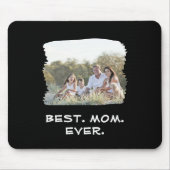 Benutzerdefiniertes Foto Beste Mama je Muttertag Mousepad (Vorne)